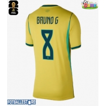 Brasil Bruno Guimaraes #8 Hjemmedrakt Dame VM 2026 Kortermet